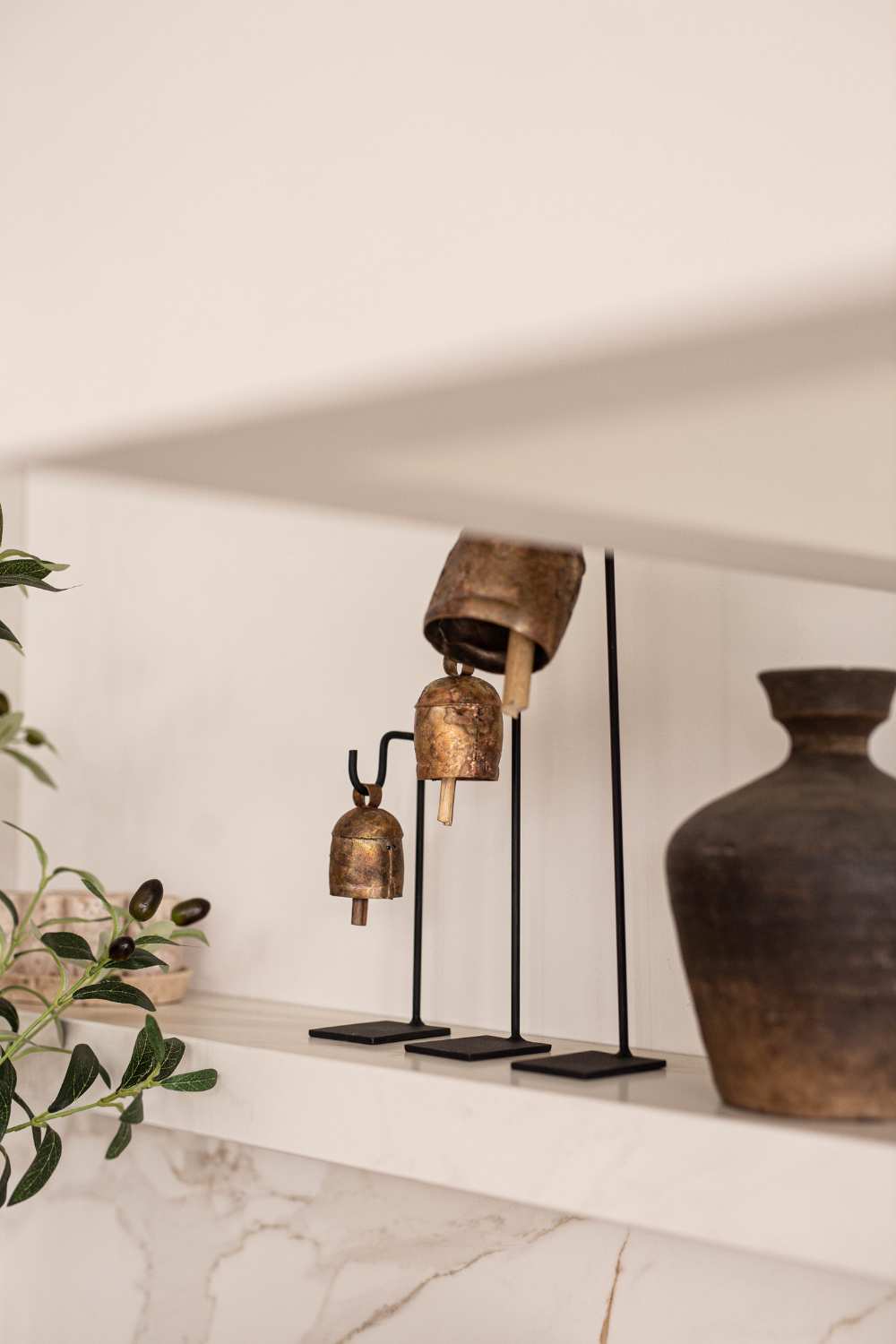 Copper + Iron Bell Set