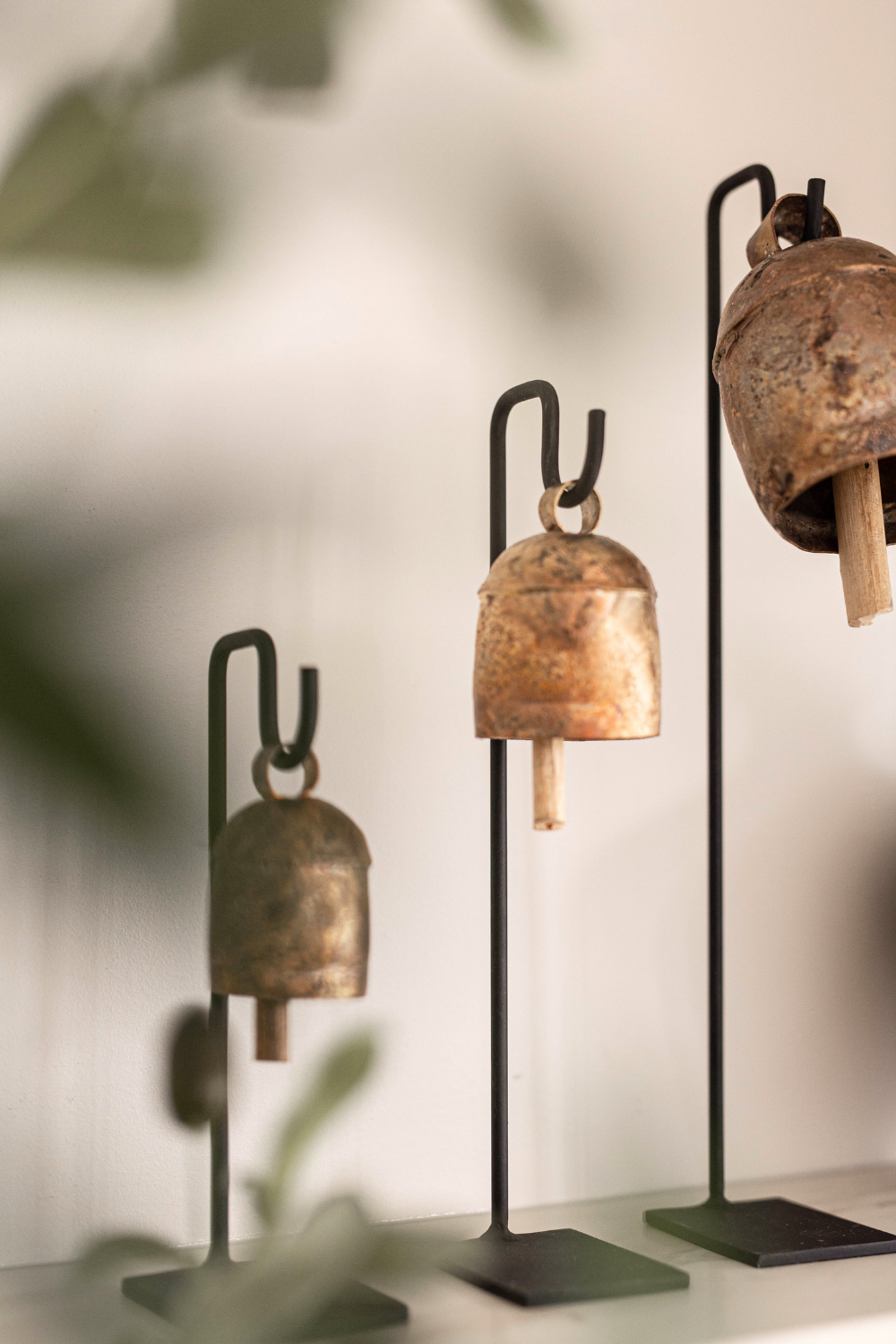 Copper + Iron Bell Set